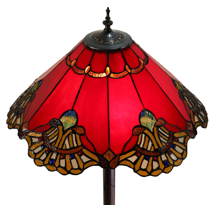 Benita Red Floor Lamp