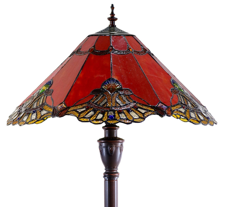 Benita Red Floor Lamp