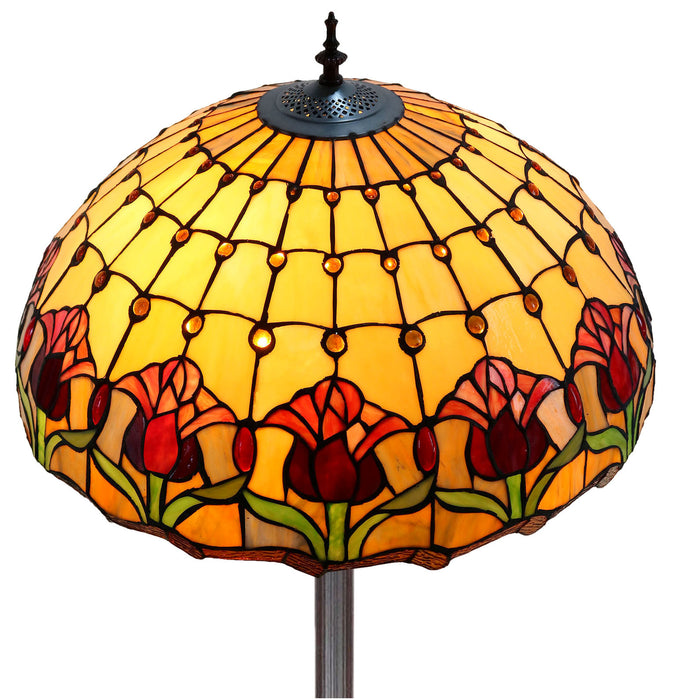 Red Tulip Floor Lamp