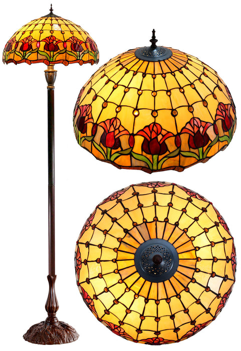 Red Tulip Floor Lamp