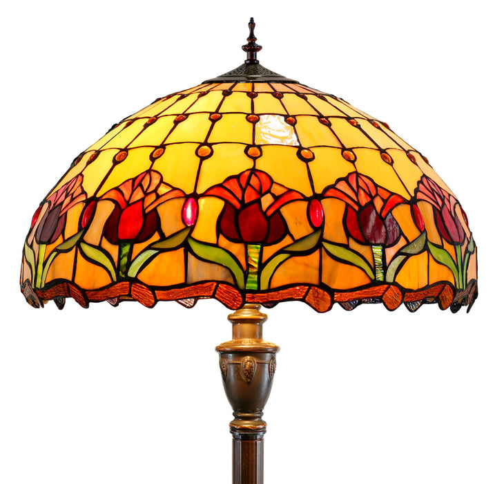 Red Tulip Floor Lamp