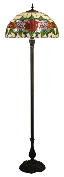 Red Rose Large Floor Lamp