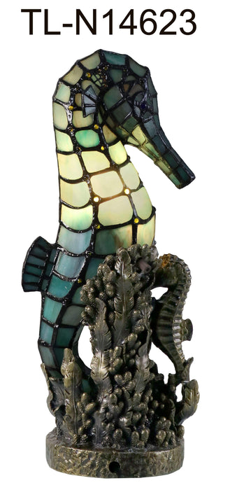 Seahorse Tiffany Leadlight Table Lamp