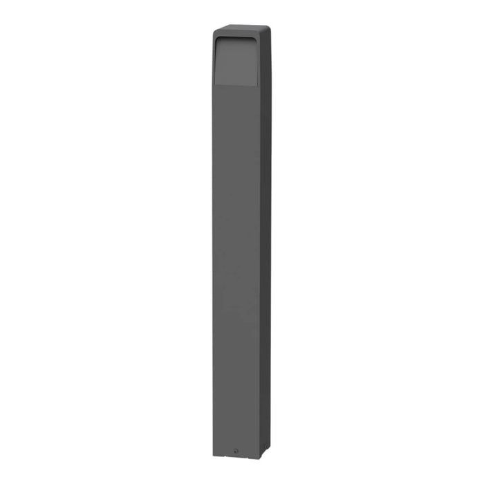 CLA TOREN: Dark Grey IP65 LED Tri-CCT Surface Mounted  Bollard Lights