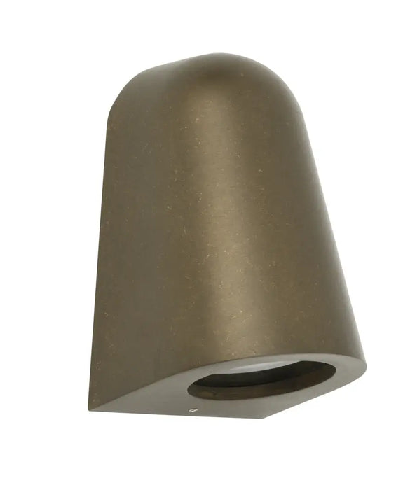 TORQUE: IP65 Cone Surface Mounted Exterior Wall Light (Available in Aged Brass, Matte Black & Matte White)