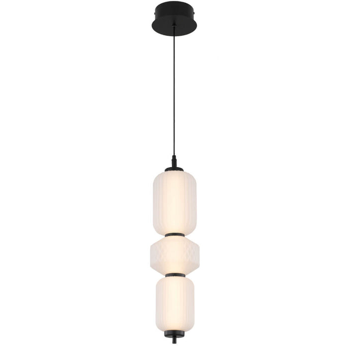 TORSO: Versatile Glass LED Pendant Light (Available in Brass & Black, 3 Light & 5 Light)