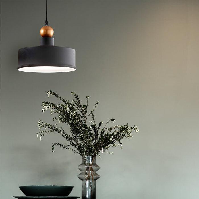 TRIADE: Interior Metal Pendant Light (Available in 3 Shapes/Sizes)