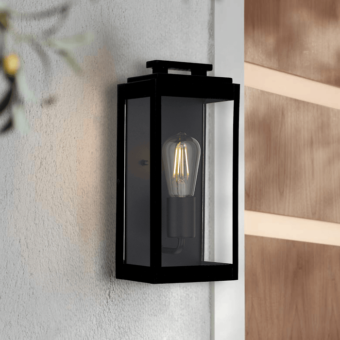 TRUMAN: IP44 Aluminium Contemporary Exterior Wall Light (Available in Black & White)