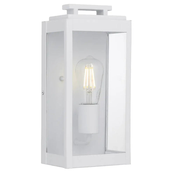 TRUMAN: IP44 Aluminium Contemporary Exterior Wall Light (Available in Black & White)