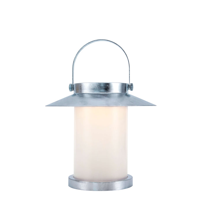 TEMPLE To-Go Portable Outdoor Solar Lantern (avail in Galvanized & Brass)