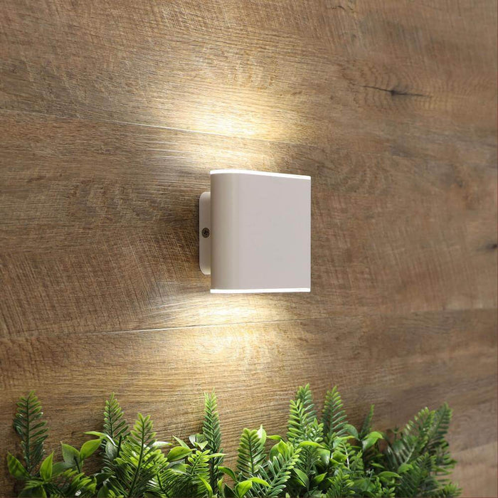 WASH: Tri-Colour Up Down LED Wall Light (Available in White & Black, 3W & 6W)