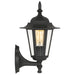 Telbix UPTON: Black IP44 Exterior Wall Light