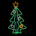 Samland Neon Light 3D Christmas Tree