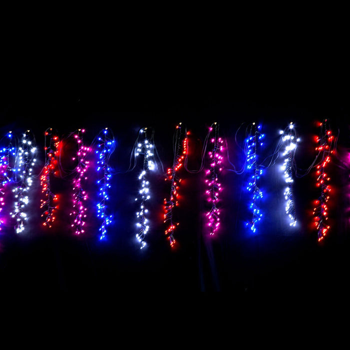 Samland Firecracker Style Icicle Light 800 Led Multi Colour