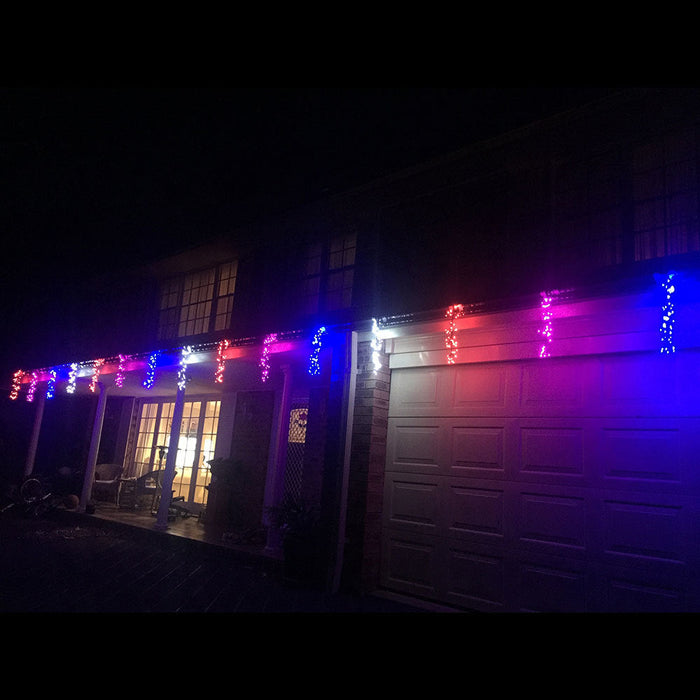 Samland Firecracker Style Icicle Light 800 Led Multi Colour