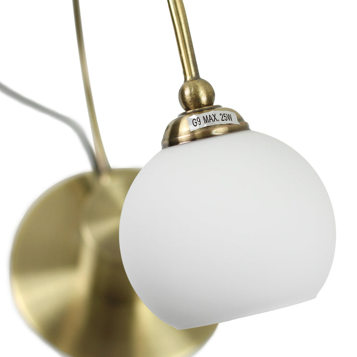 Penelope Touch Table Lamp - Antique Brass