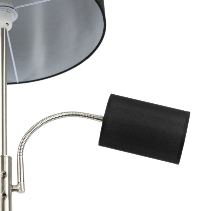 Cylinya Mother and Child Floor Lamp - Black