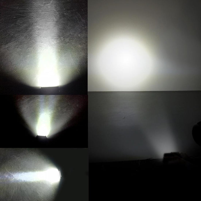 4 Inch 15W 1500Lm LED Strip Lamp Working Refit Off - Road Vehicle Light Roof Strip Light