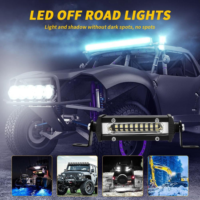 12 - 24V 12W 6000K Car LED Mini Work Light White Light