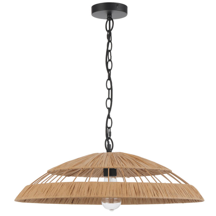 VALLEJO: Natural Bohemian Coastal Style  Pendant Light (Available in 60cm & 80cm)