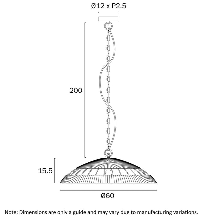 VALLEJO: Natural Bohemian Coastal Style  Pendant Light (Available in 60cm & 80cm)