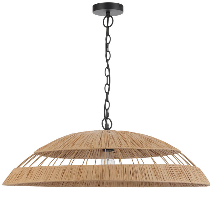 VALLEJO: Natural Bohemian Coastal Style  Pendant Light (Available in 60cm & 80cm)