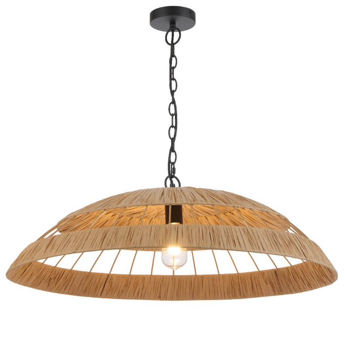 VALLEJO: Natural Bohemian Coastal Style  Pendant Light (Available in 60cm & 80cm)