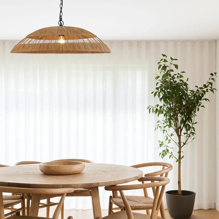 VALLEJO: Natural Bohemian Coastal Style  Pendant Light (Available in 60cm & 80cm)