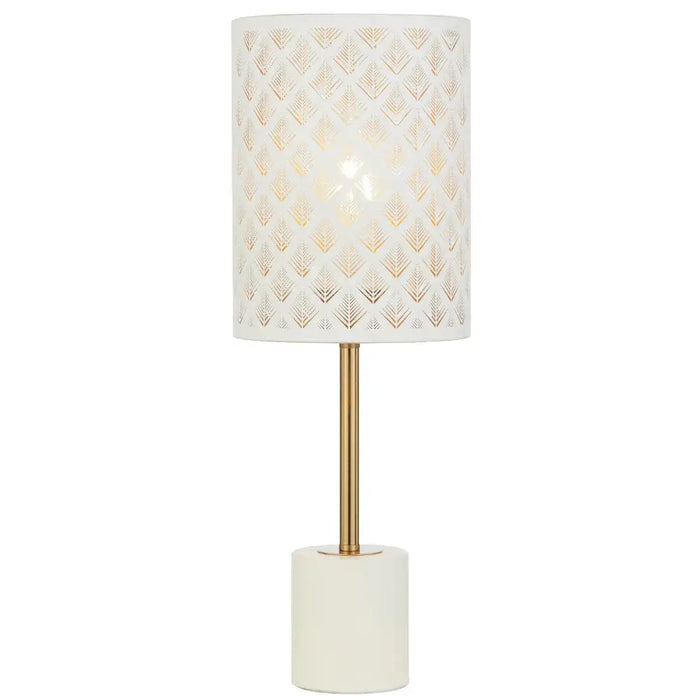 VALTOR: Modern Mediterranean Style Table Lamp (Available in Black/Antique Gold & White/Antique Gold)