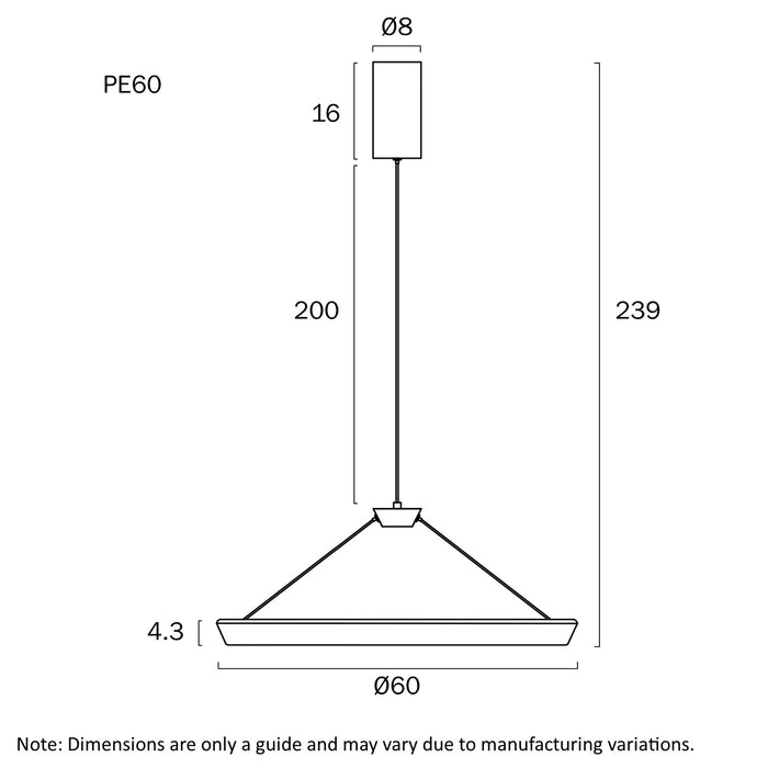 VANTEL: 3CCT Contemporary Design LED Ring Pendant Light (Available in 40cm, 60cm & 80cm)