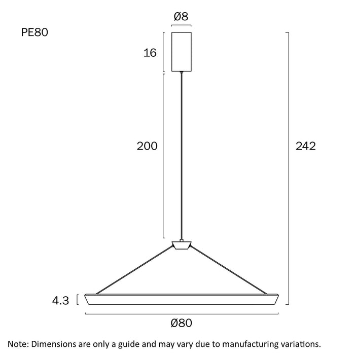 VANTEL: 3CCT Contemporary Design LED Ring Pendant Light (Available in 40cm, 60cm & 80cm)