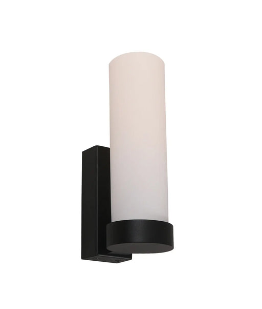CLA VARA: Tubular Up Opal Glass Interior Wall Lights (Available in Black, Brass, White & Chrome)