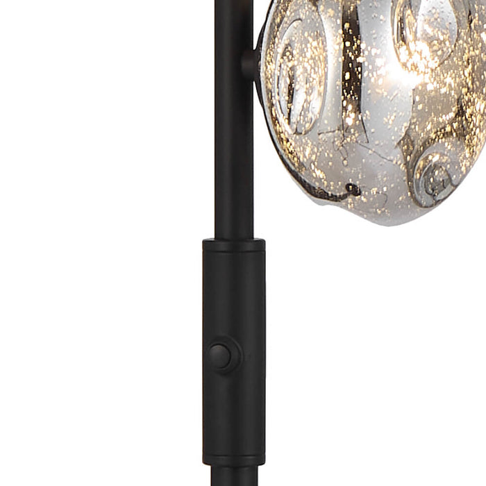 VARLIN: Elegant Design Floor Lamp with Mirrored Glass Shades