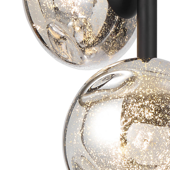 VARLIN: Elegant Design Table Lamp with Mirrored Glass Shades