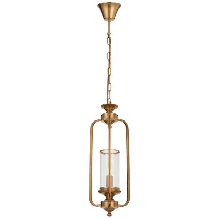 VELDEN: Elegant Copper Pendant Light with Glass Shade (Available in 1 Light, 4 Light, 6 Light & 12 Light)