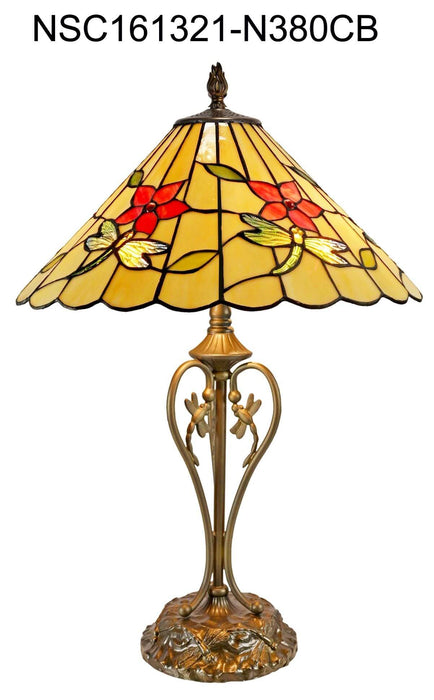 VERITY: Leadlight Table Lamp