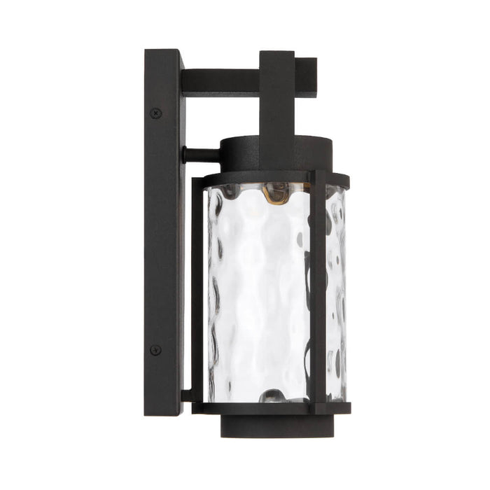 VEXOR: Black IP44 3000K LED Exterior Wall Light (Available in 33cm, 43cm & 55cm)