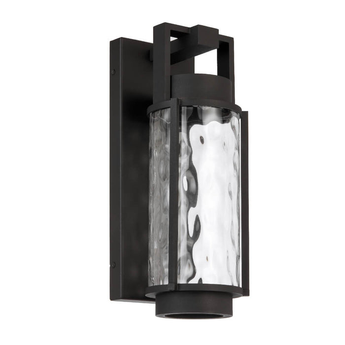 VEXOR: Black IP44 3000K LED Exterior Wall Light (Available in 33cm, 43cm & 55cm)