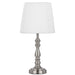 Telbix VIDA: Table Lamp With Elegant Pleated Fabric Shade (Available in Antique Gold & Nickel)