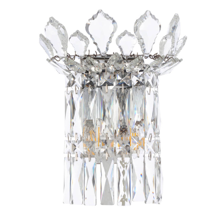 VIRELL: Elegant Crystal Wall Light (Available in Gold & Chrome)