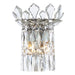 Telbix VIRELL: Elegant Crystal Wall Light (Available in Gold & Chrome)