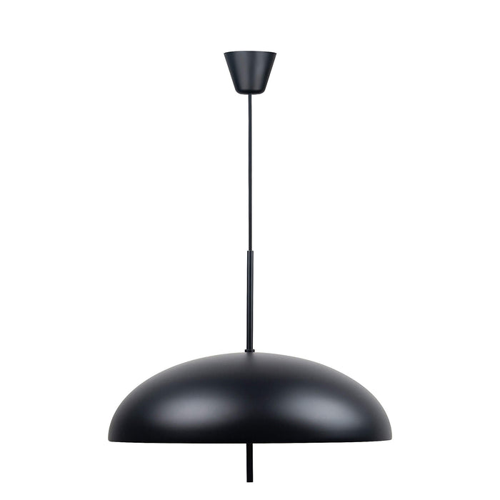 VERSALE Metal Dome Pendant Light (avail in Black, Brown & White)