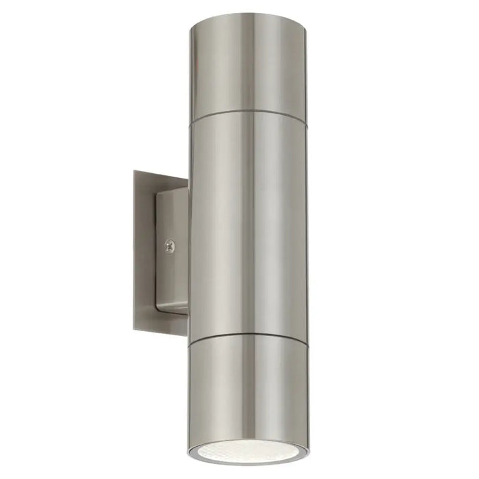 WALSH: Up/Down 2 Light LED Exterior Wall Light (Available in Stainless Steel, Antique Brass & Natural Brass)
