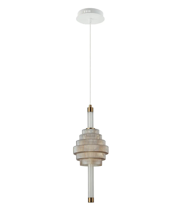 WAND: Interior LED Tri-CCT Spinning Top Pendant Lights IP20 (Available in Amber, Coffee & Smokey Grey)