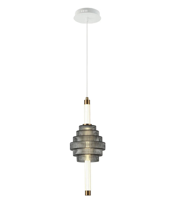 WAND: Interior LED Tri-CCT Spinning Top Pendant Lights IP20 (Available in Amber, Coffee & Smokey Grey)