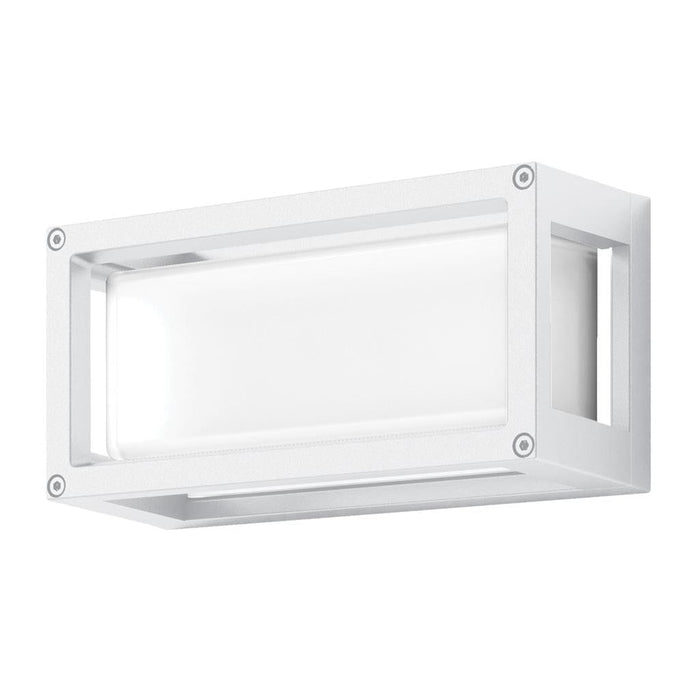 YORK-7: 7W Rectangle IP65 LED Exterior Wall Light (avail in Black, Dark Grey & White)