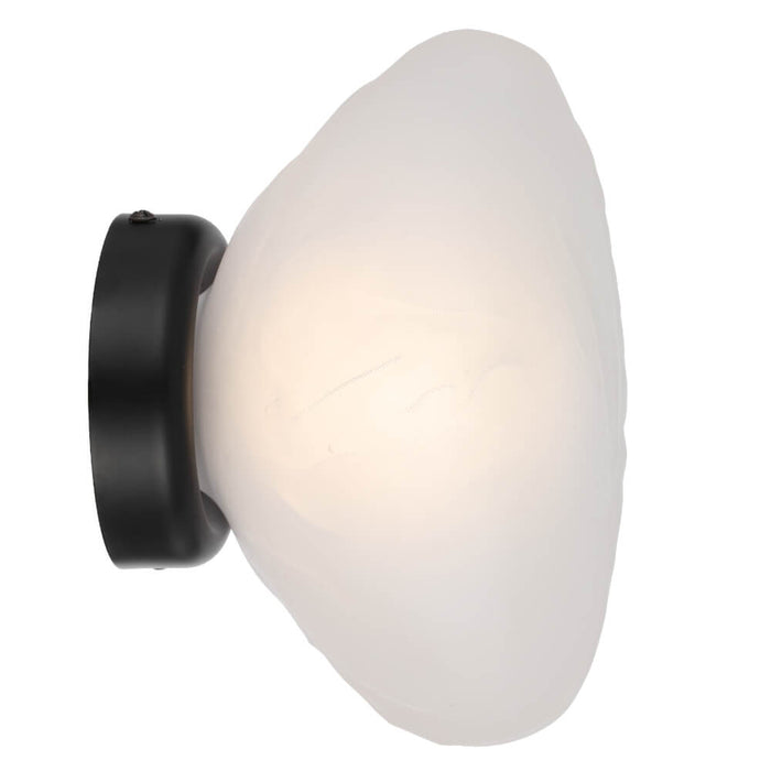 ZECCA: IP54 Glass Wall Light (Available in Gold, Black and Black Smoke)