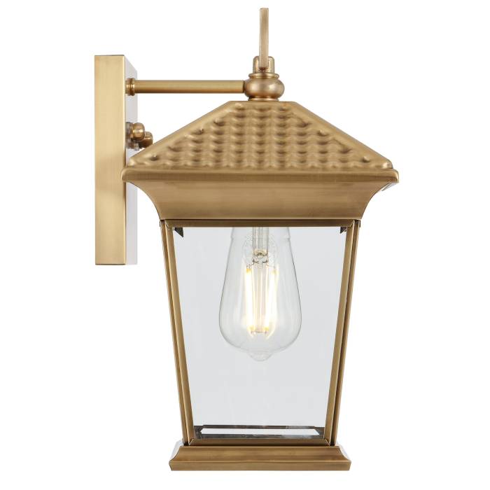 ZELDIN: Exterior Wall Lamp (available in Brass & Black | 32cm & 40cm)
