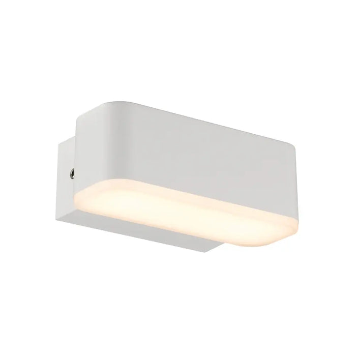 Telbix ZIRON: 3CCT LED Exterior Wall Light (Available in Black & White, 10cm & 18cm)