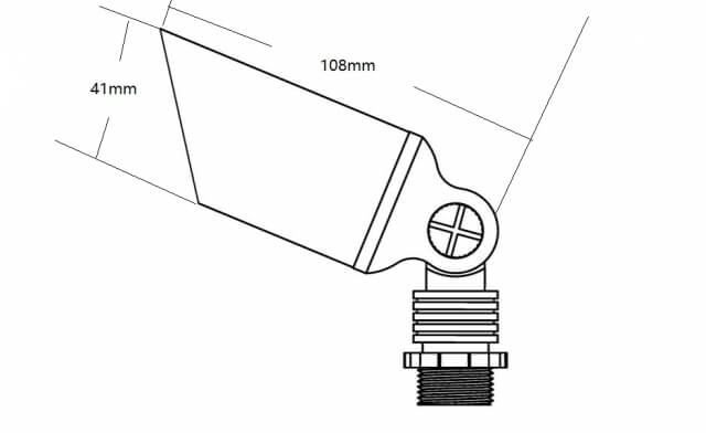 12V Heavy Duty Cast Brass Spike Light (Available in 2700K & 3000K)